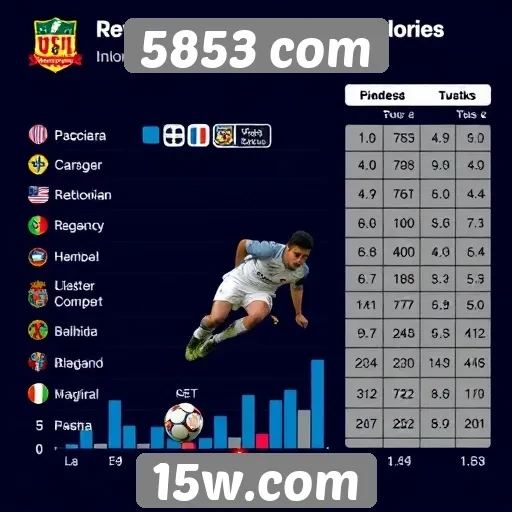 Estatísticas de jogadores no 5853 com