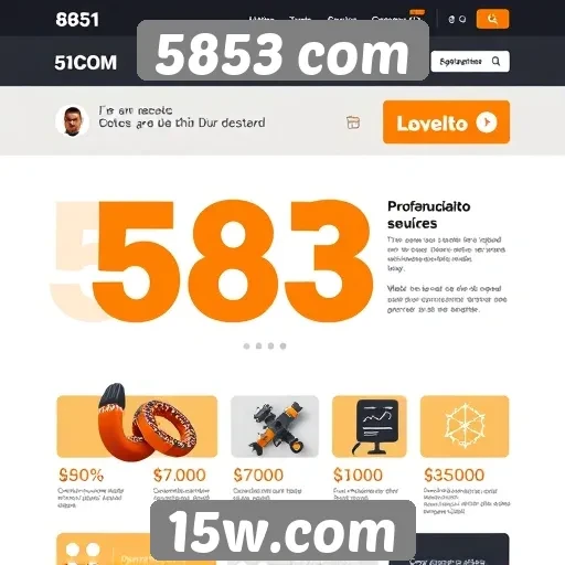 Análise das funcionalidades do site 5853 com